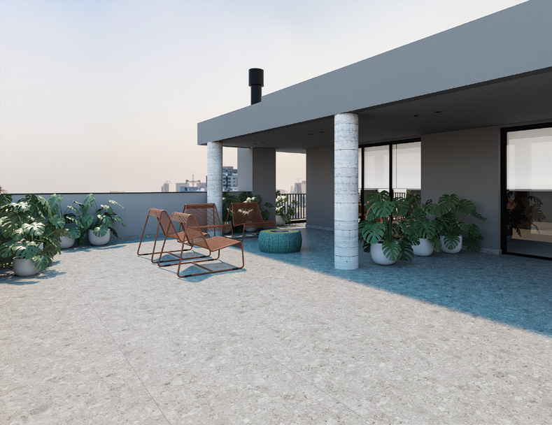 Rooftop — Jacarandá XV