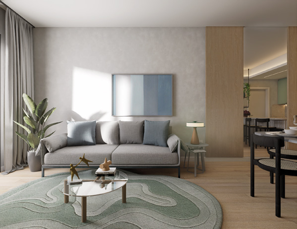 Living integrado — Jacarandá XV